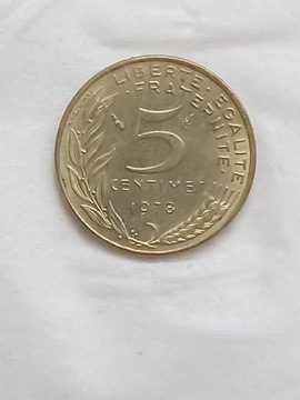 042 Francja 5 centymów, 1978