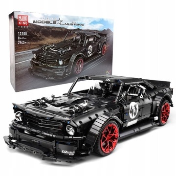 Ford Mustang Hoonicorn 1965 - Klocki Mould King