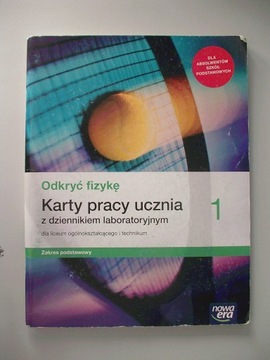 Odkryć fizykę 1. Karty pracy. Liceum i technikum