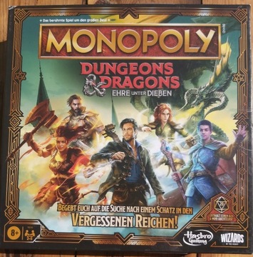 Gra Monopoly D&D: Złodziejski honor - j. niemiecki