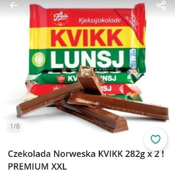 Freia PREMIUM 282×4 CZEKOLADA KVIKK LUNSJ wys.24 h