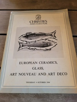 European ceramics,glass , art nouveau and art deco