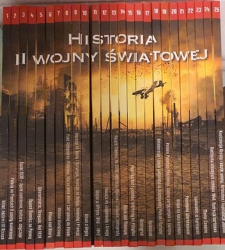 Historia II Wojny Światowej 25 tomów