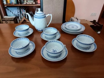 Zestaw do herbaty - chińska porcelana VINTAGE