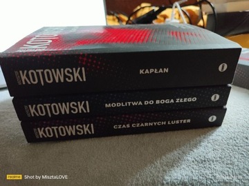 Seria Kapłan 3 tomy Krzysztof Kotowski