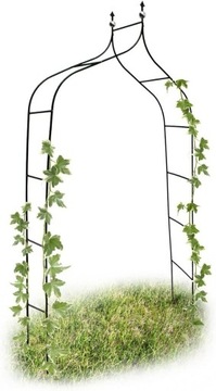 Pergola metal Relaxdays łuk 240 cm