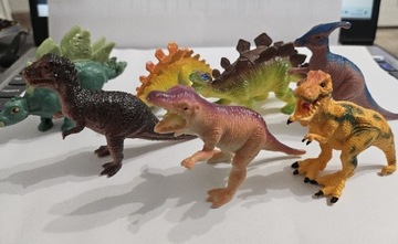 Zestaw zabawek figurki Dinozaury 