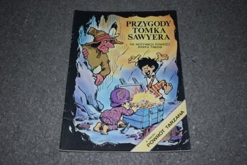 Komiks Przygody Tomka Sawyera lata 90 BDB-