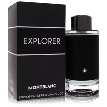 Zapach prawdziwego zdobywcy Montblanc Explorer Eau De Parfum. Flakon 200 ml