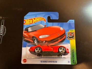 Hot Wheels nowy 92 Dodge Viper RT/10