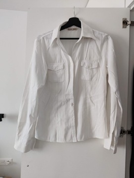 Biała elegancka koszula 42