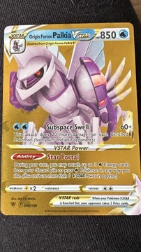 Origin Forme Palkia VSTAR Secret Rare Pokemon