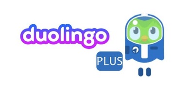 DUOLINGO Plus nauka angielskiego języków 