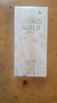 ORIFLAME Friends World For Her EDT 50ML Nowe