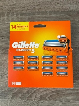 Gillette Fusion5 Opakowanie 14szt.