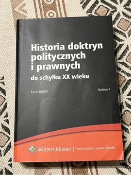 Historia Doktryn Politycznych i Prawnych