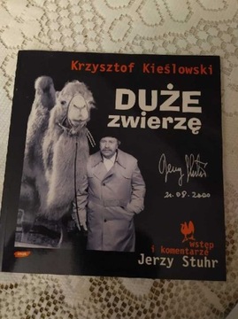 Duże zwierzę K. Kieślowski, J. Stuhr, AUTOGRAF