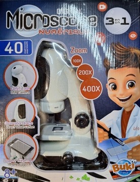 Buki mikroskop dla dzieci 8+