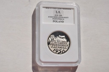 10 złotych 1996 40-Rocznica Wydarzeń Poznańskich