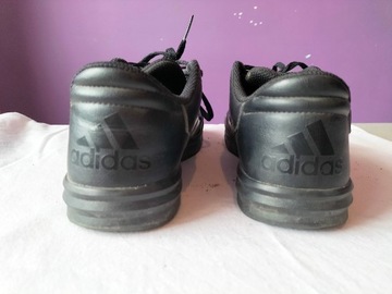 Buty sportowe chłopięce, ADIDAS, czarne, rozm. 37
