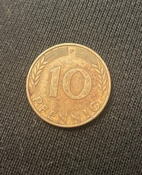 10 Pfennig 1950 RFN Niemcy moneta