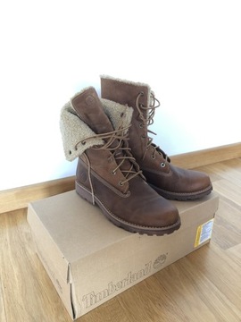 Botki śniegowce zamszowe Timberland r. 35,5