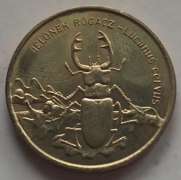 2 złote jelonek 1997