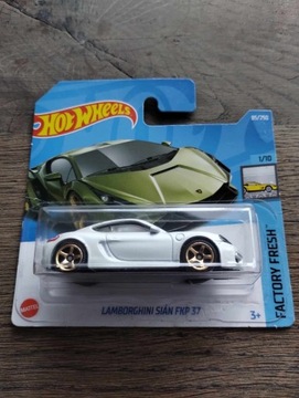 Hot Wheels Lamborghini Sian ERROR w środku Porsche Matchbox rzadki jak STH