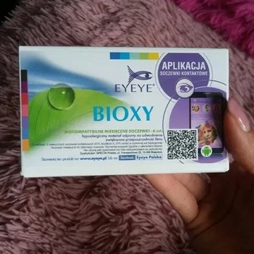 Eyeye Bioxy soczewki miesięczne 6 sztuk -4,25 