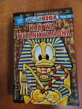 KOMIKS MEGAGIGA TOM 22 KLĄTWA TUTANKWAMONA