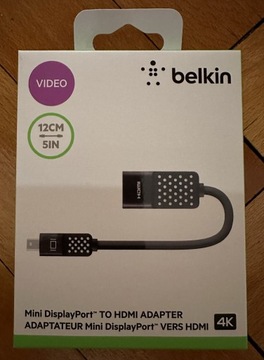 Mini DisplayPort HDMI adapter Belkin 4K DP