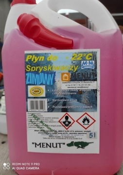 Płyn do spryskiwaczy 5L (-22C)