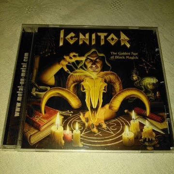 IGNITOR - THE GOLDEN AGE OF BLACK MAGICK CD