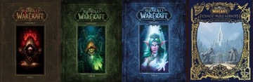 World of Warcraft Kronika Tom 1 + 2 + 3 + Podróże 