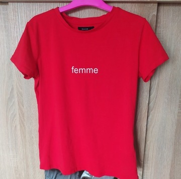 Damska koszulka Reserved "femme" 