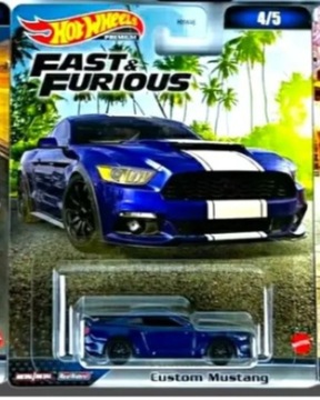 HOT WHEELS FORD MUSTANG FAST FURIOUS PREMIUM nowy