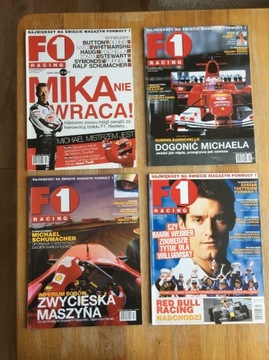 F1 RACING: 2004, 2005. Formuła 1 . Czasopismo. Magazyn.