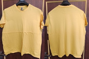 t-shirt żółty 3XL