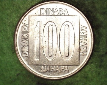 Jugosławia -100 dinarów  1989