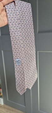 Hermes krawat jedwab Oryginalny 