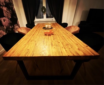 Only Wood stół do jadalni z drewna sosnowego