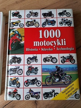 Książka 1000 motocykli