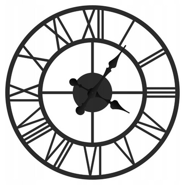 Zegar metalowy ROMA 60cm.