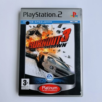 BURNOUT 3 TAKEDOWN , Sony PlayStation 2 , PS2