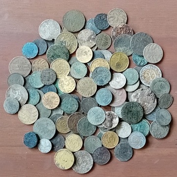 Stare monety, ponad 100szt.