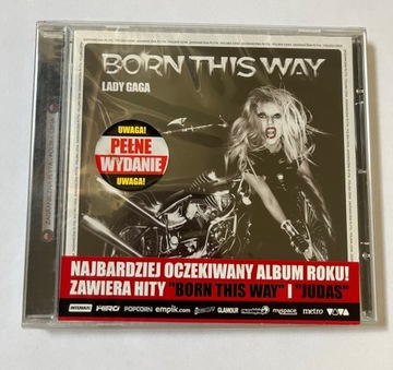 Lady Gaga Born This Way CD Nowa
