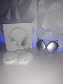 NOWE słuchawki Airpods max apple srebrne białe
