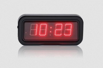 Zegar LED przemysłowy ZA5-L czerwony IP66