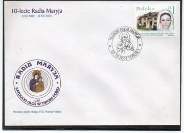 koperta FDC - 3798 - Radio Maryja