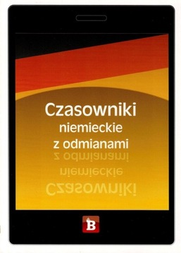 KSIĄŻKA "Czasowniki niemieckie z odmianami"